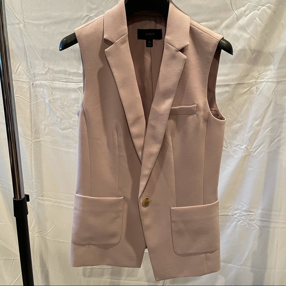 J. Crew lilac/pink vest